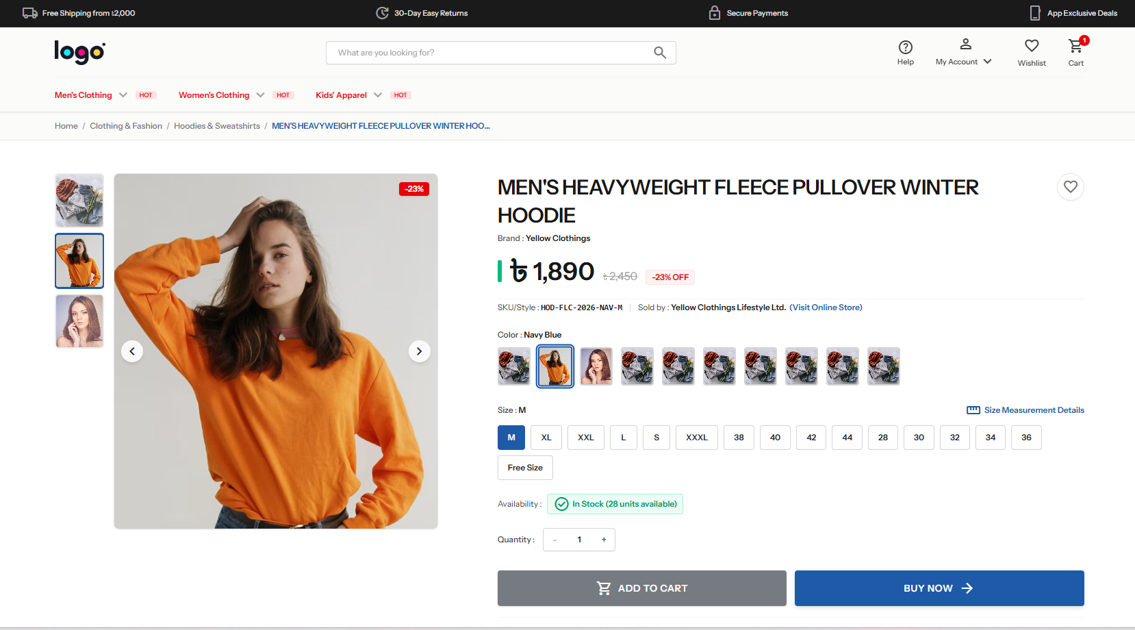 ECOM Fest - Modern High-Conversion E-Commerce